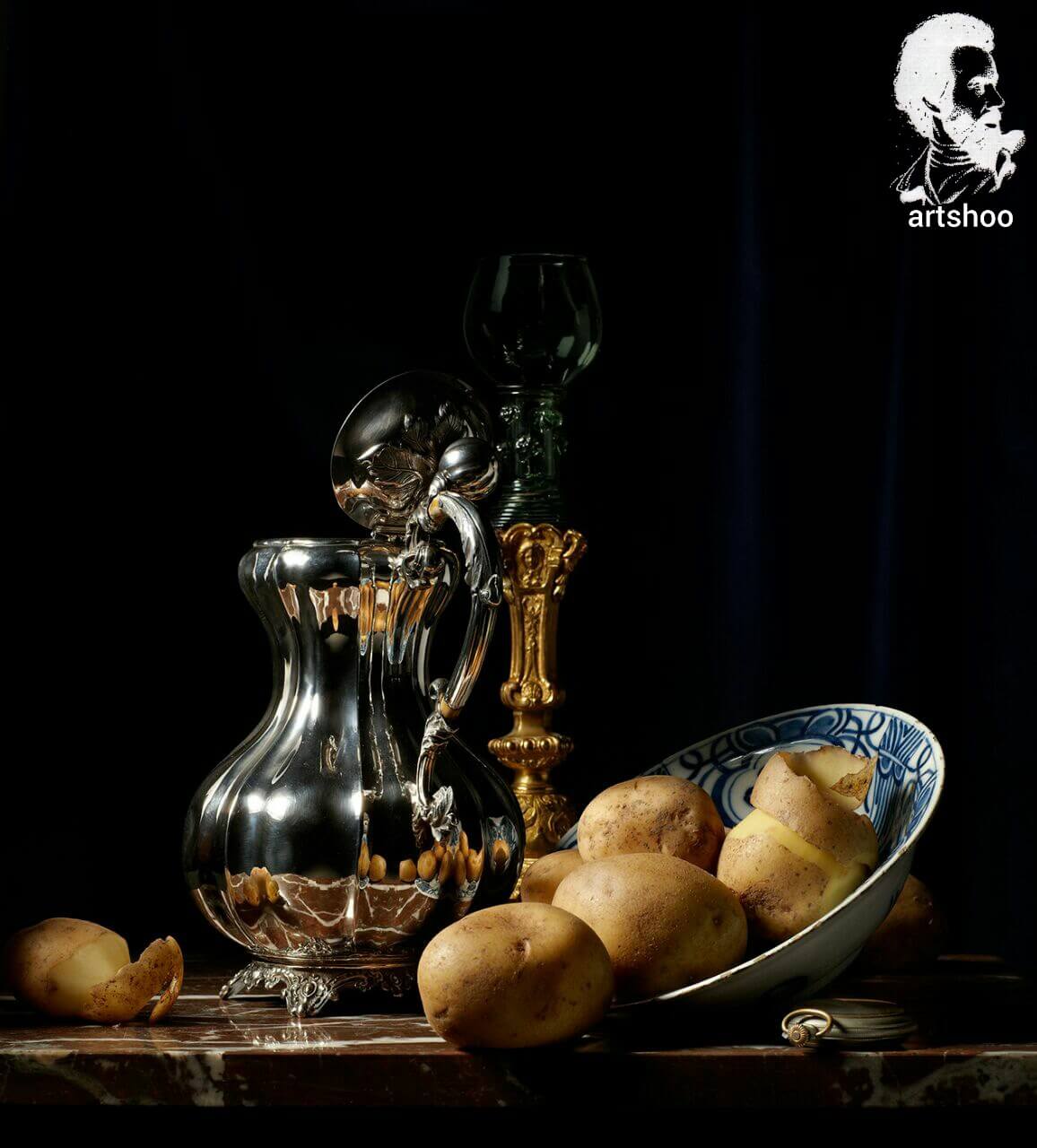 آموزش نقاشی رنگ روغن